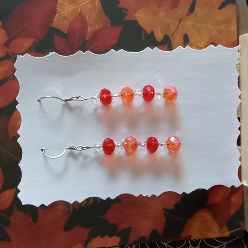 "Autumn Greetings" Earrings
